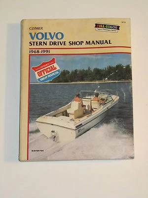 Manual de taller de accionamiento de popa Cymer Volvo 1968-1991 usado Foto 1 de 4