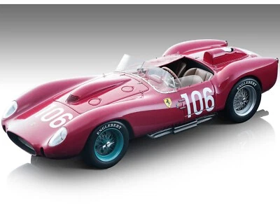 FERRARI 250 TR 58 #106 WINNER TARGA FLORIO (1958) 1/18 BY TECNOMODEL TM18-260 C - Image 1 of 3