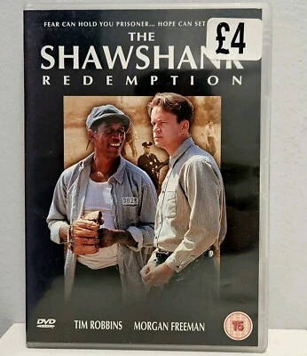 The Shawshank Redemption - (DVD, 1994) REGION 2 - Image 1 of 3