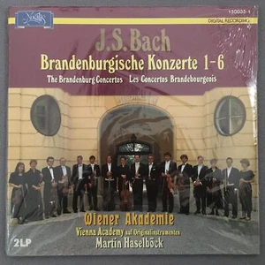 A078 Bach Brandenburg Concertos Haselböck 2LP Novalis 150035-1 Digital St SEALED - Picture 1 of 2