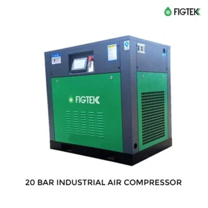 20 Bar Industrial Air Compressor - Motor : IP54 - Figtek Industry - Picture 1 of 8
