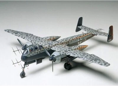 Tamiya 1/48 Masterpiece Series No.57 Luftwaffe Heinkel He219 A-7 Uhu TM61057 - Immagine 1 di 3