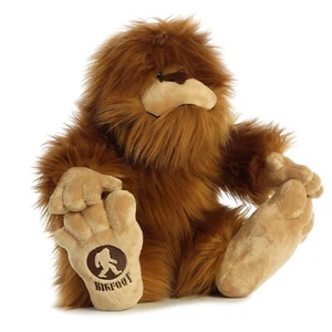 Aurora - Fantasy - 16.5" Big Foot Mysterious Stuffed Animal - Picture 1 of 3