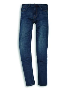 DUCATI Spidi Company 3 Motorradjeans Jeans Hose mit Protektoren Denim blau NEU - Picture 1 of 2