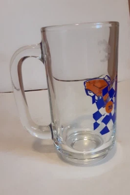 Union 76 Gasoline, Racing Checkered Flag, 12oz Beer Mug/Glass - Image 1 of 4