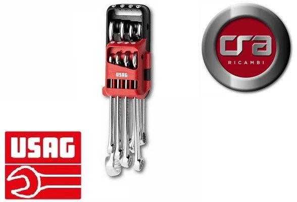 USAG 285 DS8 SERIE SET KIT 8 CHIAVI COMBINATE FISSA E STELLA PROFESSIONALI  - Immagine 1 di 1