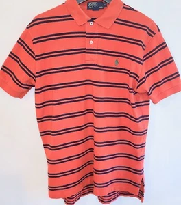 Polo Ralph Lauren Hombre Mediano Manga Corta Polo Rayas Naranja - Imagen 1 de 9