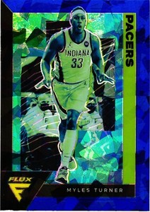 2020-21 PANINI FLUX MYLES TURNER BLUE  PRIZM #70