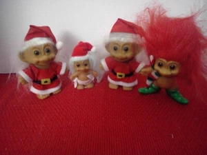 Christmas Santa, ELF & Baby Trolls  RUSS   *Please read* - Picture 1 of 2