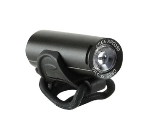 Fanale Anteriore Bici Led 300 Lumen Alluminio Nero Luce 3 Funzioni Bicicletta - Imagen 1 de 1