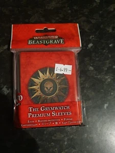 Warhammer Underworlds Premium Card Sleeves. OOP The Grymwatch - Picture 1 of 1