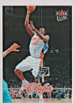 Tarjeta Emeka Okafor Charlotte Bobcats 2006-07 Fleer "ULTRA" # 16 casi nueva Foto 1 de 2