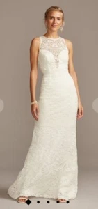 Sweet Melissa Wedding Dress Ivory Sz 20 NWT MSRP $499 - Picture 1 of 10