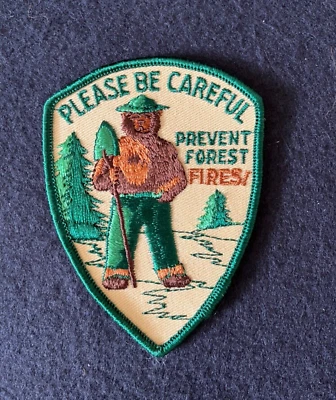 Vintage Smokey the Bear Prevent Forest Fires Patch - Image 1 of 4