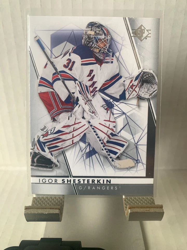 2022-23 SP Authentic Igor Shesterkin #100 New York Rangers - Image 1 of 2