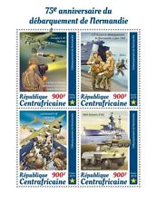 WWII Normandy Landings MNH Stamps 2019 Central African M/S