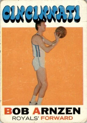 1971-72 Topps Basketball Bob Arnzen (A) Cincinnati Royals #94 - Image 1 of 2