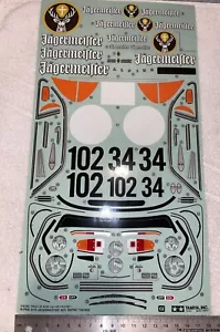 Tamiya Jägermeister Decal Sheet M06/TA05/TT02/TT01/TRF/419/TB04/TA07/TA03/TA02 - Picture 1 of 1