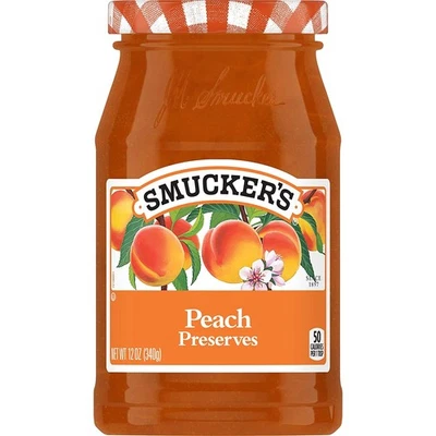 Smucker's Peach Preserves, 12 Ounces - Image 1 of 4