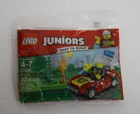 LEGO Juniors: Fire Car Polybag Set (30338) - Brand New