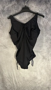 costume da bagno fantasie nero nuovo scollo a V costume da bagno donna taglia 36M - Foto 1 di 12