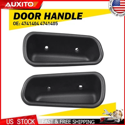 Conjunto de 2 copos puxadores para porta frontal para Dodge Ram 1500/2500/3500 1994-2002 - Imagem 1 de 4