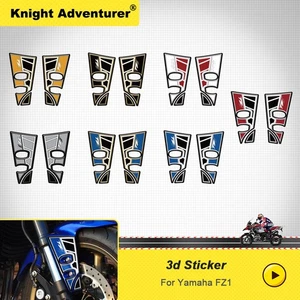 For 2006-2016 Yamaha FZ1 Front Mud Fender Protector Cover Pad Decal Sticker - Picture 1 of 17