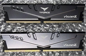 T-Force Vulcan Z 16GB (2x8GB) DDR4 3200MHz CL16 Desktop Gaming RAM XMP - Afbeelding 1 van 2