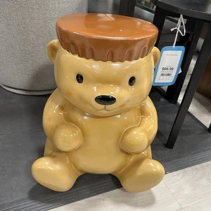 New Rare Tiktok Viral Honey Bear Stool Table - Ships Now With Care - Picture 1 of 3