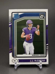 2024 Donruss Optic JJ Mccarthy Rated Rookie #235 RC Minnesota Vikings - Bild 1 von 2