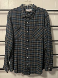 “GREAT”. Vintage Men’s Haband Casual Joe Flannel Size L Shirt, D13 - Picture 1 of 7
