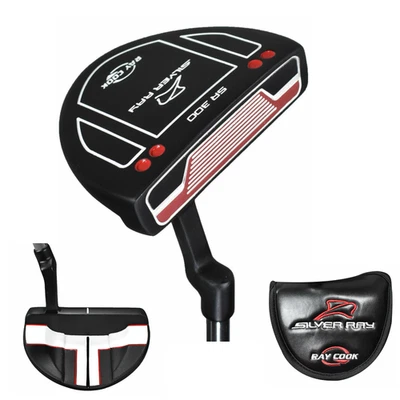 Ray Cook Silver Ray SR300 Golf Putter , 34" or 35" & Cover, Mens Right Hand NEW! - Image 1 of 4