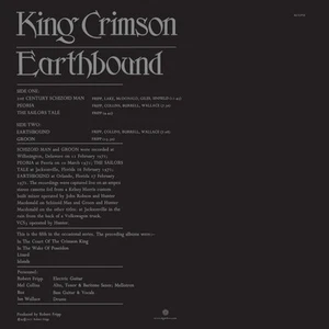 King Crimson - Earthbound (LP, Album, RE) (Mint (M)) - Picture 1 of 1
