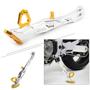 Für Motorrad Universal CNC Gold Fuß Seitenständer Stützbein Ständer - Bild 1 von 10