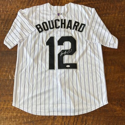 Sean Bouchard Signed Colorado Rockies Jersey JSA Coa Autographed - Image 1 of 4