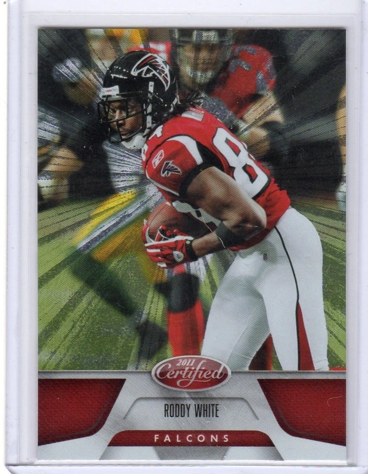 2011 CERTIFIED PLATINUM RED SP HOT BOX RODDY WHITE #8 - Image 1 of 1