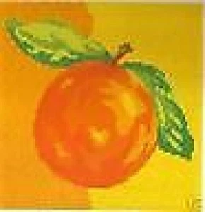 The Orange Tapestry/Needlepoint Canvas - DMC (C13N-33) - 7.75" x 7.75" - Picture 1 of 1
