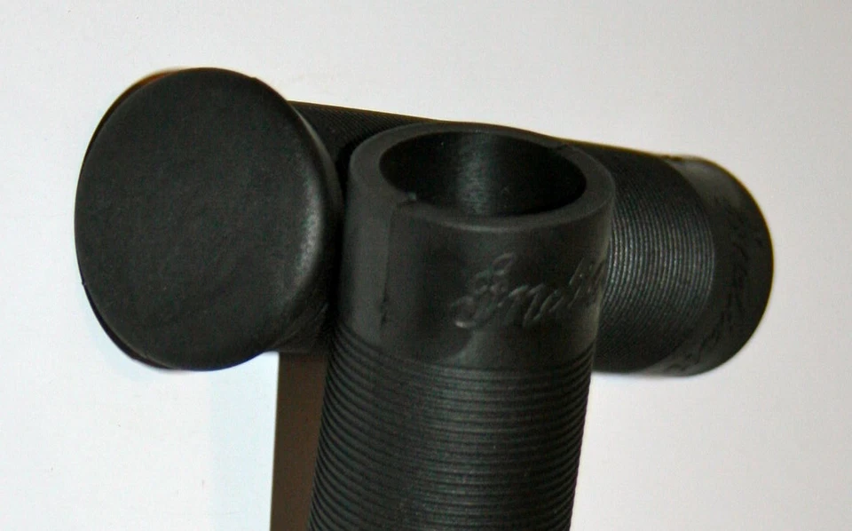 1" Indian Grips 43086 Chief Scout  4 Cylinder  1936-Up Black Script Lettering 41 - Image 1 of 1