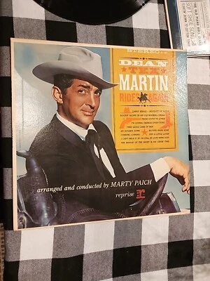 Dean "Tex" Martin – Rides Again - 1963 - Reprise Records R96085 Vinyl LP — 第 1/4 张图片