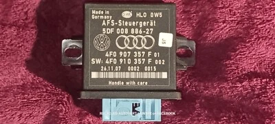 Luz de esquina unidad de control Audi A3 2005-2007 4F0-907-357-F5DF00888627 TAL CUAL Foto 1 de 3