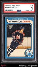 1979-80 O-Pee-Chee #18 Wayne Gretzky RC Oilers ROOKIE PSA 3 VG HOF