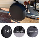 14" Spare Wheel Tire Tyre Cover Case Soft Bag Protector For SUV RV Boat Trailer