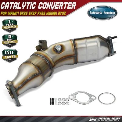 Left Side Catalytic Converter for INFINITI EX35 EX37 FX35 FX37 Nissan 370Z 350Z - Image 1 of 4