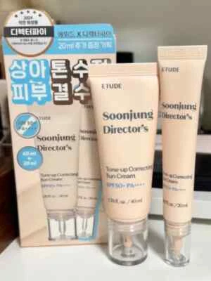 Etude Soonjung Director's Tone-up Correcting Sun Cream SPF50+ PA++++ 40ml+40ml - Image 1 of 4