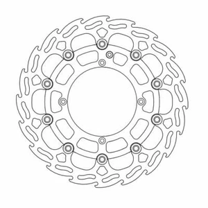 Husqvarna TE 511 2011-2013 Motorrad Masters Flame Front Brake Disc - Picture 1 of 5