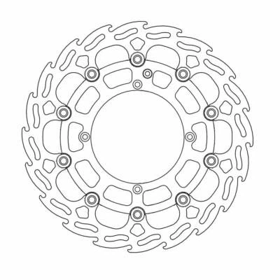 Husqvarna TE 511 2011-2013 Motorrad Masters Flame Front Brake Disc - Image 1 of 4