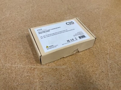 Convertidor C2G VGA +3,5 MM a HDMI con alimentación Micro USB 41410 Foto 1 de 3