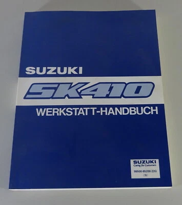 Manuale Di Officina Suzuki SK 410 Super Carry Manuale Di Base Stand 07/1985 - Immagine 1 di 3
