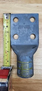 Burndy 4 Hole Compression Lug YAG44L4NDTLD Hylug Yellow New L115 ** FREE SHIP** - Picture 1 of 5