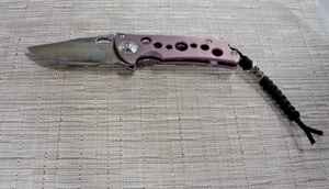 2015 Stedemon DSM Folding Knife S35VN Stonewash Blade Titanium Handle Heavy Duty - Picture 1 of 12